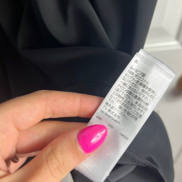 Topshop Tiffany Knot Mini Dress Black LBD Size 4 - Picture 9 of 12